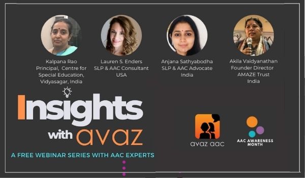 Avaz AAC Webinar series 2021